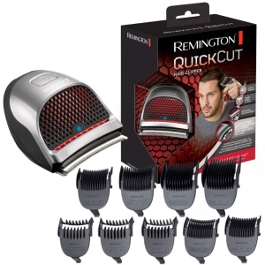 Masina de tuns Remington HC4250 QuickCut Tehnologie CurveCut Ergonomic NegruArgintiu