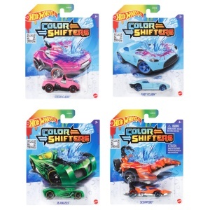 Masina Hot Wheels Color Shifters BHR15, Scara 164, Schimbare Culoare cu Apa - Img 3