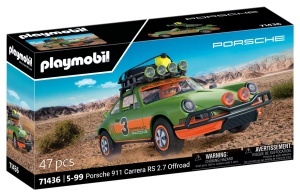 Masinuta PLAYMOBIL Porsche 911 Carrera RS 2.7 Offroad, Set Figurine, 2024 - Img 2