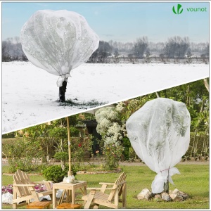 Material de protectie pentru plante VOUNOT, 1,5m x 20m, 50gm, cu 20 ancore - Img 2