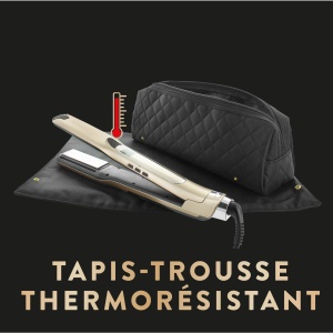 Matte si Etui pentru Aparat de Styling Demeliss Hitzebestandig 2-in-1, Compatibil cu TITANIUM, ONE, XCURLER, GOLD - Img 3