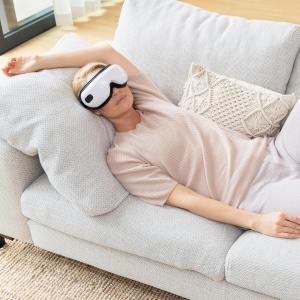 Medisana EM 100 Masca de masaj pentru ochi cu vibratii caldura si Bluetooth - Img 2