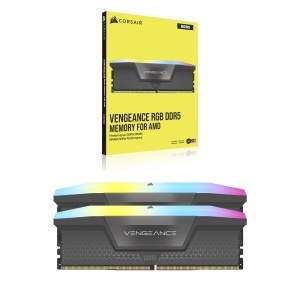 Memorie RAM CORSAIR VENGEANCE RGB DDR5 32GB (2x16GB) 6400MHz Gri - Img 6