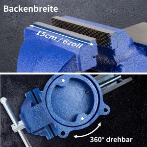 Menghina HYCHIKA 360 Grade, 152 mm, Gusa Durabila, Structura Coroziune - Img 2