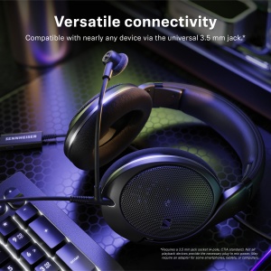 Microfon Ansteck Sennheiser HD 500 BAM cu Noise Cancelling, Negru - Img 6