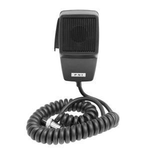 Microfon dinamic PNI pentru CB Radio, 4 pini, 182g, 100x60x38mm