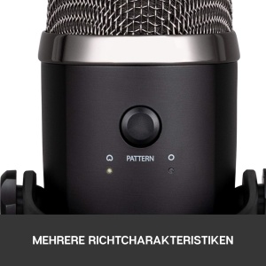 Microfon USB Blue Yeti Nano Negru Premium pentru Streaming si Podcasting - Img 5