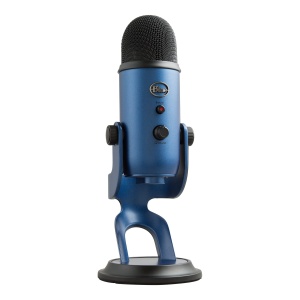 Microfon USB Logitech Blue Yeti Albastru Sunet Profesional