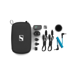 Microfon wireless Sennheiser Profile, 2 canale, 2.4 GHz, cu accesorii si geanta - Img 4