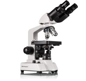 Microscop binocular Bresser Bino 40x-1000x cu iluminare LED si obiective de calitate