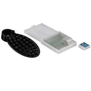 Microscop biologic Bresser Erudit Basic Bino 40x-400x, cu iluminare LED si suport smartphone - Img 6