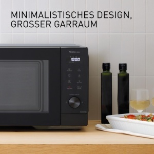 Microunde cu grill Panasonic NN-GD35QBEPG 1000W 29L negru design compact - Img 9