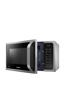 Mikroonde Samsung Mwo Combi 15 moduri de gatit, design ceramic, culoare gri - Img 4