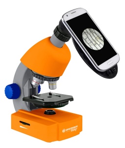 Mikroscop Bresser Junior 40x-640x cu iluminare LED, transportabil si accesorii incluse - Img 8