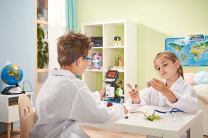 Mikroscop video interactiv VTech cu display LCD, 200x marire, pentru copii de la 7 ani - Img 6