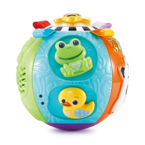 Minge de joc VTech Baby - Babys Entdeckerball, 5 suprafete, 6-36 luni - Img 3