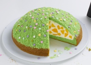 Mix de prajitura Dr. Oetker Bunte Blumenwiese, 337g - cu piersici si decor de zahar - Img 7