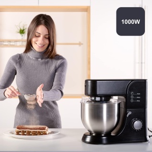 Mixer BLACKDECKER BXKM1001E 8 viteze functie Turbo bol din inox - Img 2