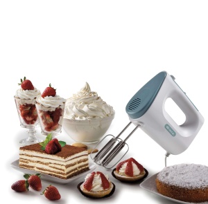 Mixer de mana Ariete 1545 450 W 5 viteze functie Turbo alb si teal - Img 6