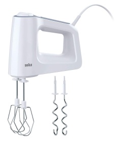 Mixer de mana Braun Multimix 3 HM3100, 500 W, Negru