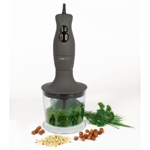 Mixer de mana Clatronic SMS 3777, 400W, 3 in 1, inox, cu bol de 0.7L - Img 5