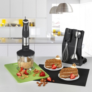 Mixer de mana Concept TM4735, 800 W, cu accesorii, negru - Img 3
