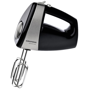Mixer de mana Grundig HM 5040, 300W, 5 viteze, negru-silver - Img 4