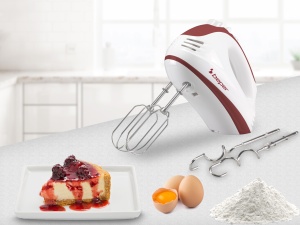 Mixer electric Beper P102SBA101, 300W, 5 viteze, albrosu - Img 6