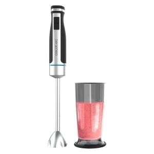 Mixer vertical Cecotec PowerGear 1500 XL 1500 W Negru si Inox 21 viteze Lama Titan