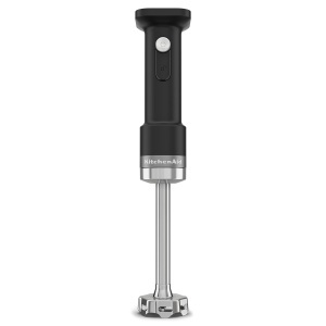 Mixer vertical fara fir KitchenAid Go Cordless 700 ml lame din otel inoxidabil negru - Img 2