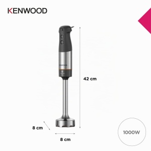Mixer vertical Kenwood Triblade XL HBM60.307GY, 1000W, gri, cu accesorii - Img 6