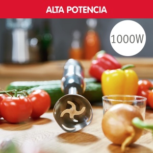 Mixer vertical Moulinex DD6558 Quickchef 3-in-1, 1000 W, 10 trepte viteza, accesorii incluse - Img 3