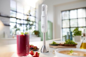 Mixer vertical Philips HR253400, 650 W, design ergonomic, cu spritzschutz - Img 2