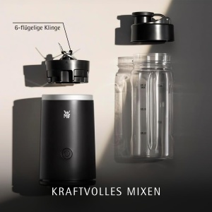 Mixere WMF Mix Go Touch, 500 W, culoare Lava - Img 2