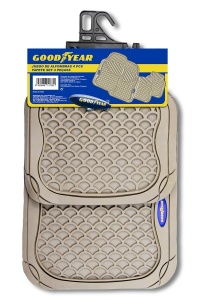 Mocheta auto Goodyear GOD9022, set 4 bucati, anti-derapant, bej - Img 6