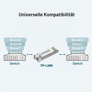 Modul Transceiver TP-Link TL-SM321B 1G Bi-Directional SFP, LC Port - Img 5