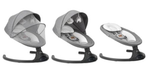 MoMi KENANI Balansoar pentru bebelusi Bluetooth telecomanda greutate maxima 9 kg - Img 22