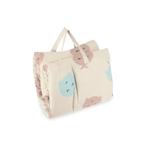 Momi Patchwork Sensorial VOLPI pentru Bebelusi si Copii 120x160 cm Pliabila cu Jucarii Integrate - Img 17