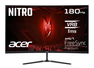 Monitor Gaming Acer Nitro ED320QR S3, 31.5 inch, Full HD, 180Hz, Curbat