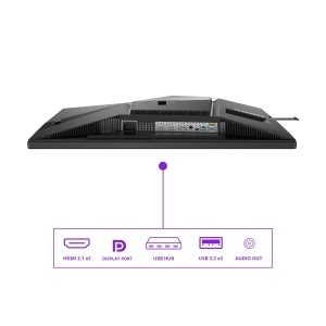 Monitor Gaming AOC AG326UDAM 32 inch UHD, 165Hz, QD-OLED, Negru - Img 4