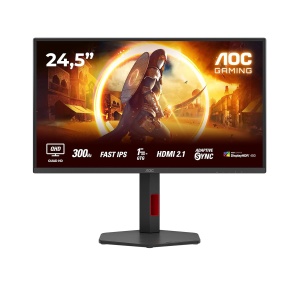 Monitor Gaming AOC Q25G4SR, 24.5 inch, WQHD, 300Hz, Negru - Img 2