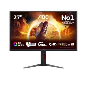 Monitor Gaming AOC Q27G4ZD, 27 inch, QD-OLED, 280Hz, Negru - Img 2