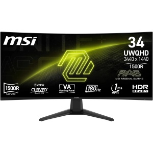 Monitor Gaming Curbat MSI MAG 346CQ, 34, UWQHD, 180Hz, Negru - Img 6