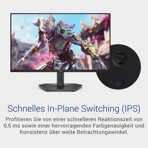 Monitor Gaming Dell SE2426HG, 24 inch, Full HD, 240Hz, Negru - Img 5