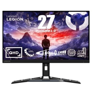 Monitor Gaming Lenovo Legion R27qe, 27, QHD 2560x1440, 180Hz, Negru - Img 1