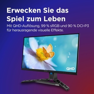 Monitor Gaming Lenovo Legion R27qe Gen 2, 27, QHD, 200 Hz, Negru - Img 4