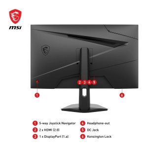 Monitor Gaming MSI G274F 27 Full HD, 180Hz, G-Sync - Img 6