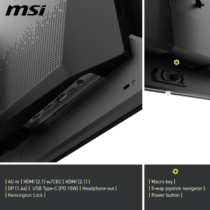 Monitor Gaming MSI MAG 271P QD-OLED 27 WQHD 280Hz 0,03ms - Img 6