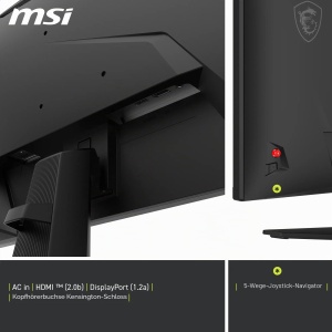Monitor Gaming MSI MAG 272F, 27 inch, FHD 1920x1080, 200Hz, Negru - Img 6