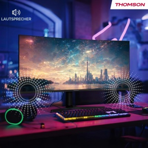Monitor Gaming Thomson M34QG7Y14C, 34 inch, UWQHD, 240Hz, HDR10 - Img 12